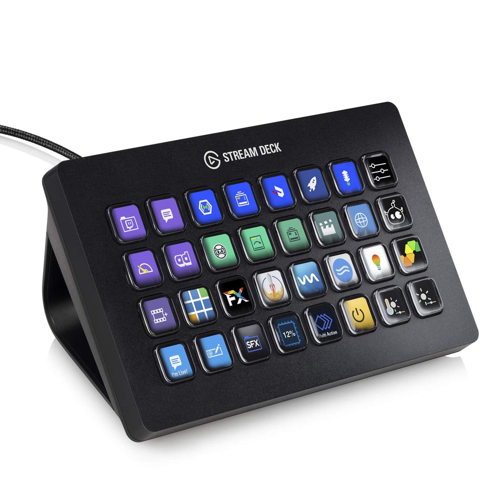 ELGATO STREAM DECK XL - ADVANCED STREAM CONTROL WITH 32 CUSTOMIZABLE LCD KEYS 10GAT9901 – TechCure India