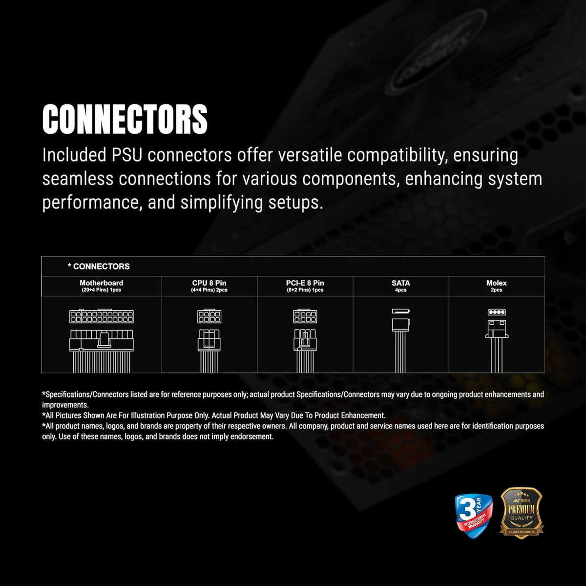 ANT ESPORTS RX650 80 PLUS BRONZE POWER SUPPLY – TechCure India