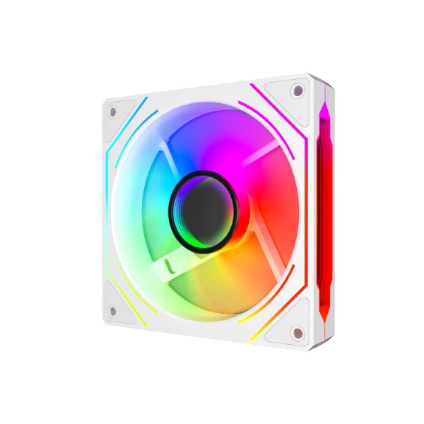 Metta Monk 120mm ARGB Case Fan White – TechCure India