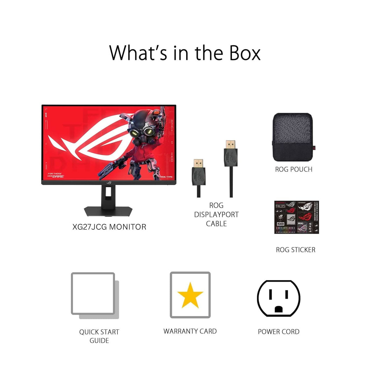 ASUS XG27JCG 27 Inches QHD Fast IPS Monitor – TechCure India