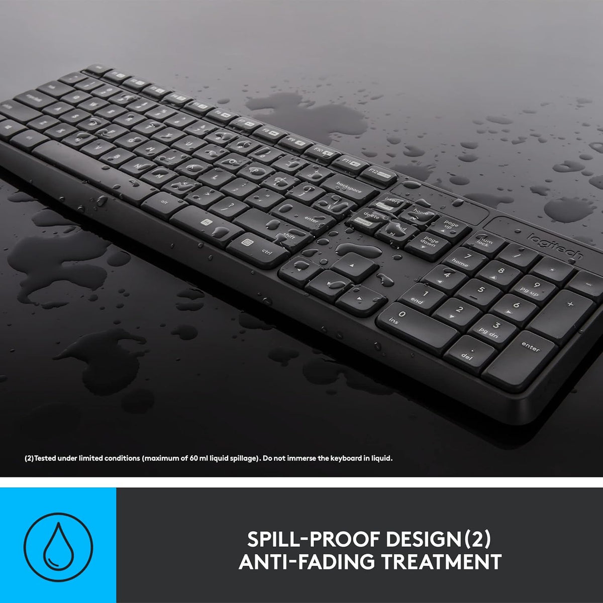 LOGITECH MK235 WIRELESS KEYBOARD AND MOUSE COMBO – TechCure India