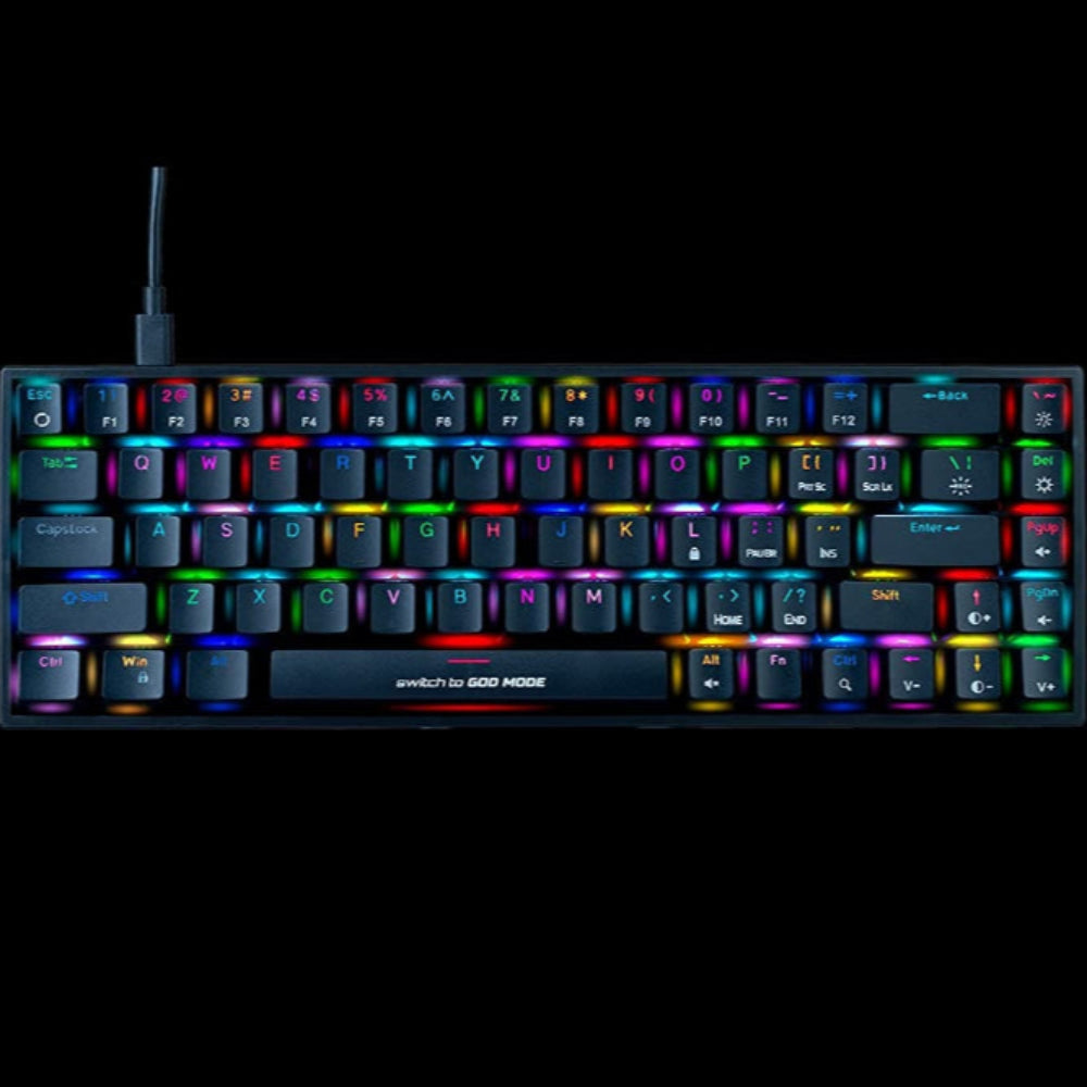 COSMIC BYTE CB-GK-23 Artemis 60% Mechanical Wired Gaming Keyboard ( Black ) ( Outemu Blue Switch ) - 2