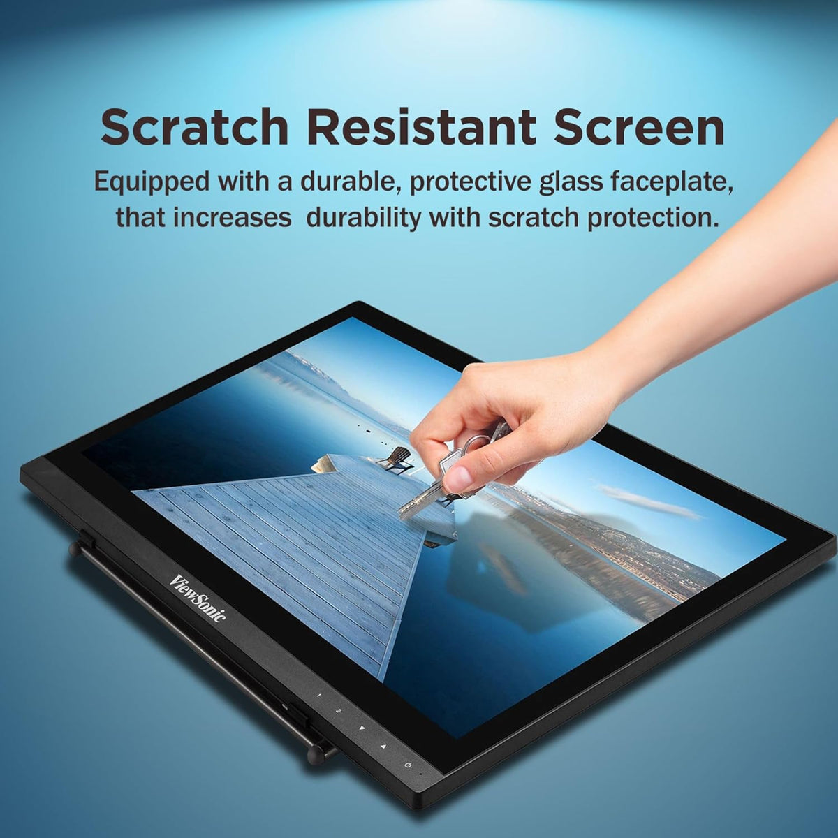 VIEWSONIC TD1630-3 40.64 CM(16") TOUCH PORTABLE MONITOR WITH10-POINT CAPACITIVE TOUCH | ADVANCED ERGONOMIC | 7H HARDNESS SCREEN | EYECARE | INTEGRATED SPEAKERS| VGA| HDMI |USB 2.0 TYPE B – TechCure India