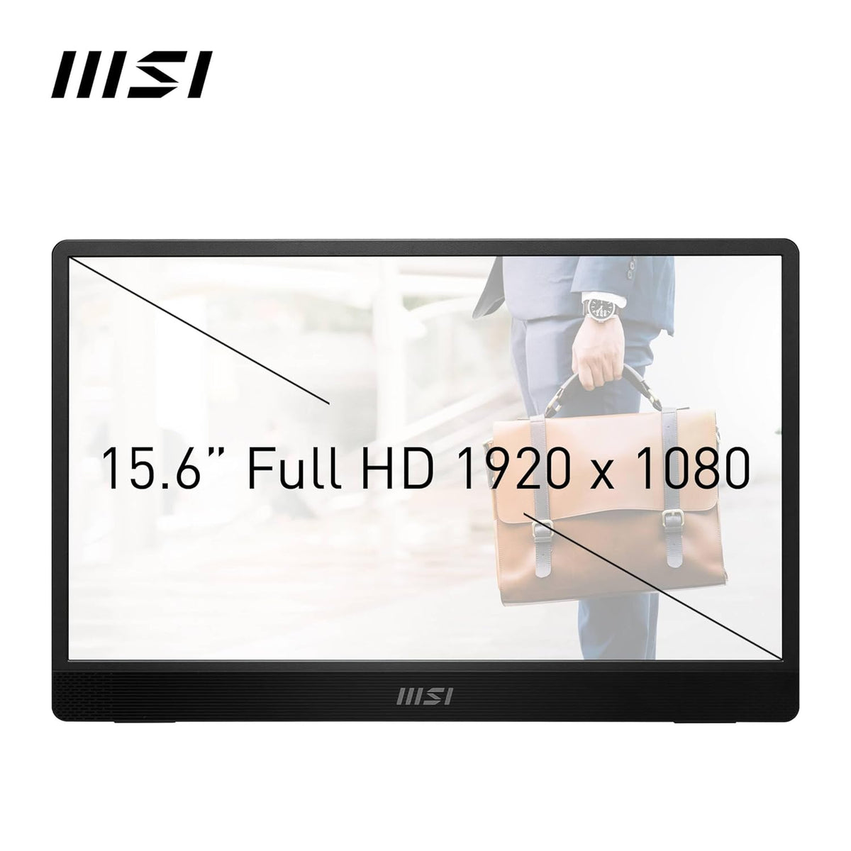 MSI PRO MP161 E2 16 INCH PORTABLE AND ULTRA-SLIM MONITOR – TechCure India