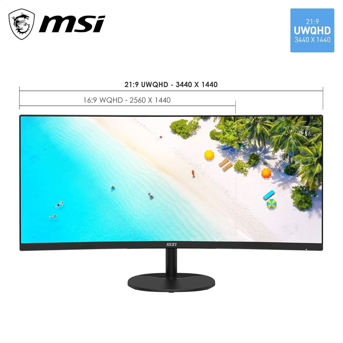 MSI PRO MP341CQ E12 34-Inch UWQHD – TechCure India