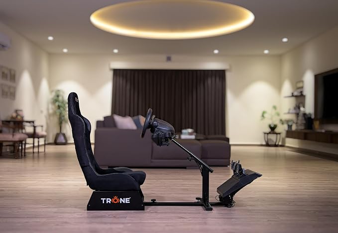 TRONE RS-1 Premium Ergonomic Race-Driving Seat for Immersive Gaming – TechCure India