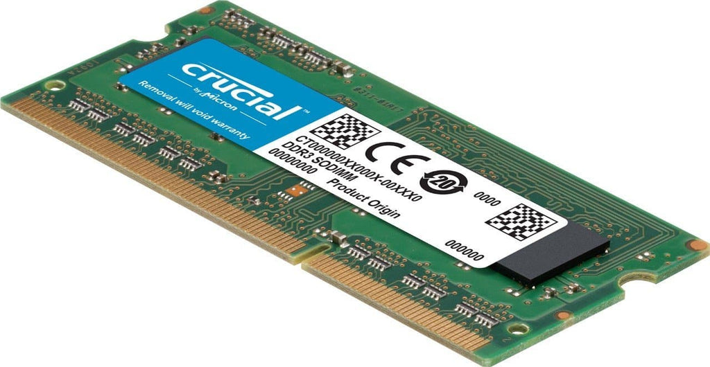 CRUCIAL 8GB ( 8GB x 1 ) 1600MHz DDR3 Laptop RAM - 3