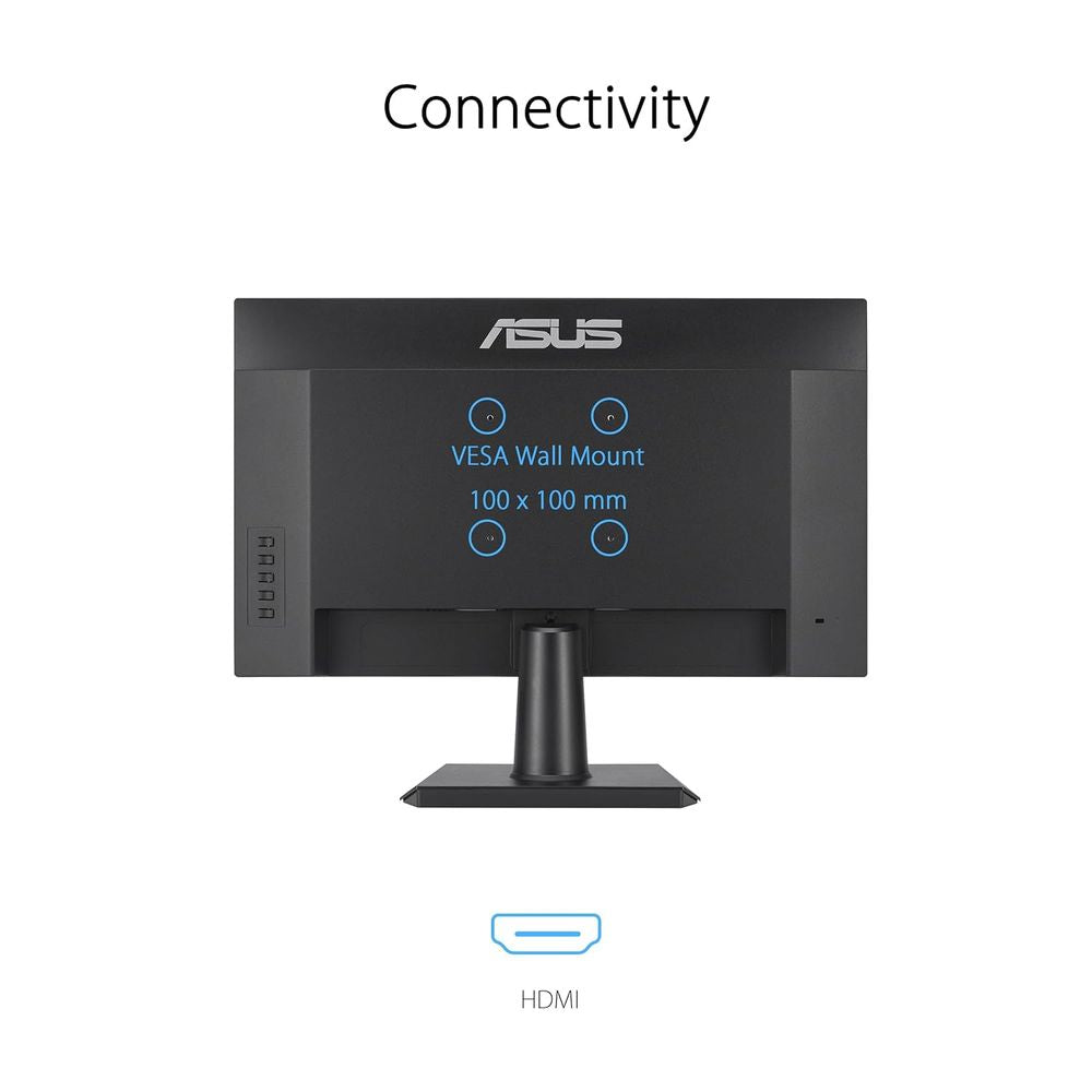 ASUS VA24EHF 24 Inch FHD 100Hz IPS Panel 100% SRGB 1MS Freesync IPS Gaming Monitor - 3