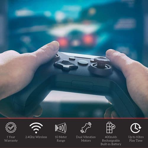 CLAW Shoot Wireless Gamepad Controller for PC (2.4Ghz + USB) - 6