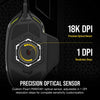 CORSAIR Nightsword Wired Ergonomic RGB Gaming Mouse ( CH-9306011-AP ) ( 18000DPI / 8 Macro Buttons ) ( Black ) - 4