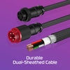 HyperX Coiled Cable (Gray/Black) - 3