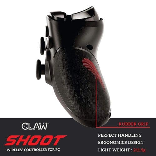 CLAW Shoot Wireless Gamepad Controller for PC (2.4Ghz + USB) - 3