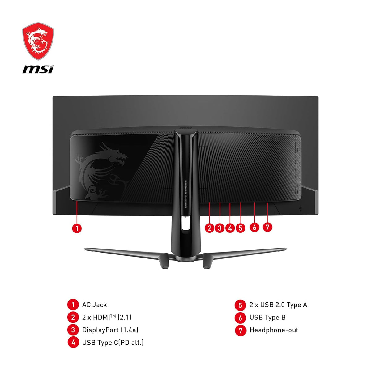 MSI MAG341CQP QD-OLED, 34 CURVED OLED GAMING MONITOR – TechCure India