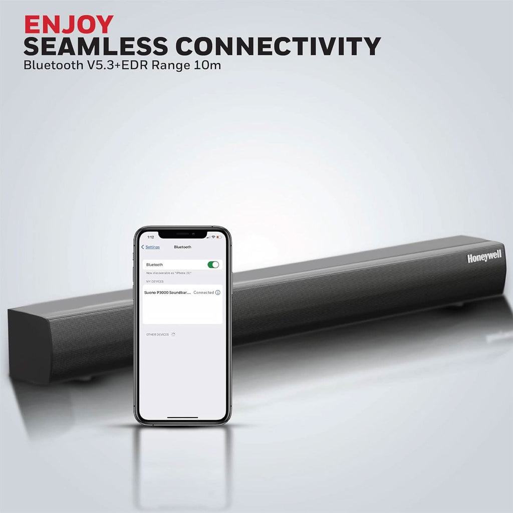 HONEYWELL NEW LAUNCH SUONO 80W P3000 SOUNDBAR – TechCure India