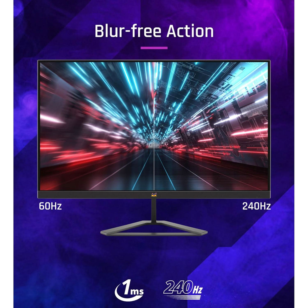 VIEWSONIC 60.96CM (24'') FULL HD SUPERCLEAR IPS 240HZ GAMING MONITOR 1MS| HDR10 |102%SRGB | AMD FREESYNC | PS5 & XBOX COMPATIBILITY | EYEPRO TECH | 250 NITS|2XHDMI | 1XDP |-VX2479A-HD-PRO – TechCure India