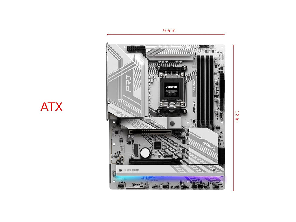 ASROCK X870 PRO RS WIFI MOTHERBOARD – TechCure India
