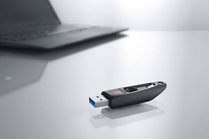 SanDisk Ultra 64GB, USB 3.0, Flash Pendrive Black – TechCure India