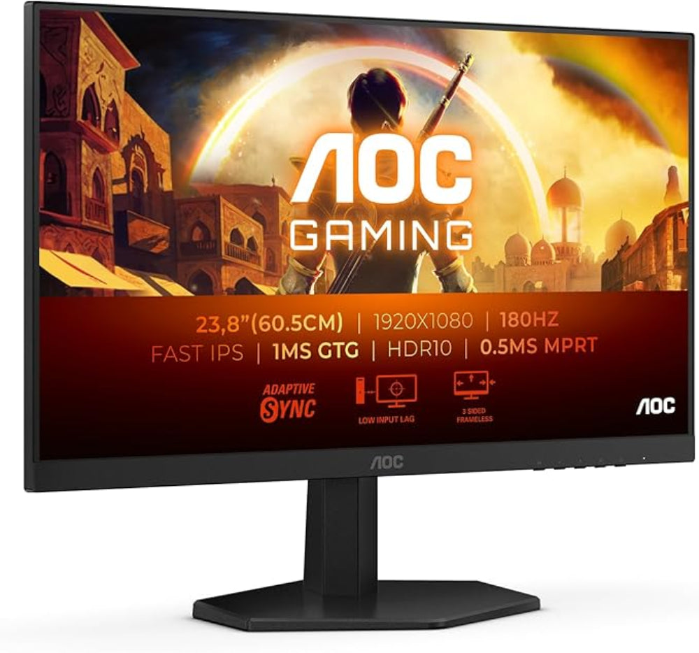 AOC 24G42E Gaming Monitor | 24 Inch | 180HZ | 0.5 MS | 129% SRGB Rating - 2