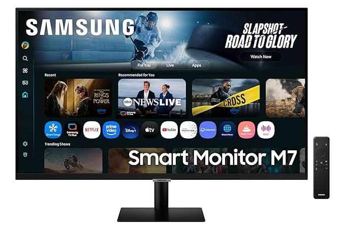 Samsung 32 4K UHD M7 Vision AI Smart Monitor LS32FM700UWXXL – TechCure India