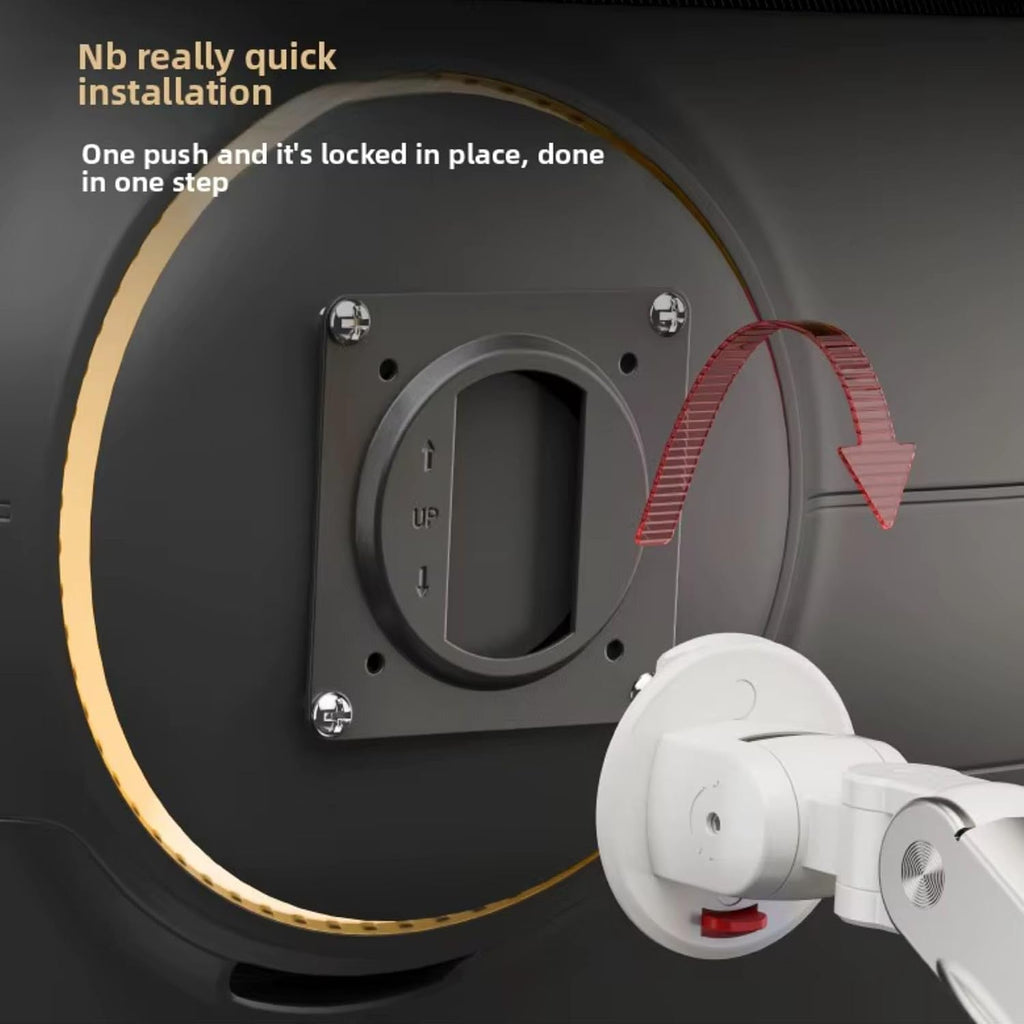 NB Ergonomic Single Monitor Arm for 17–32 inch Screens, Mechanical Spring, Full Motion