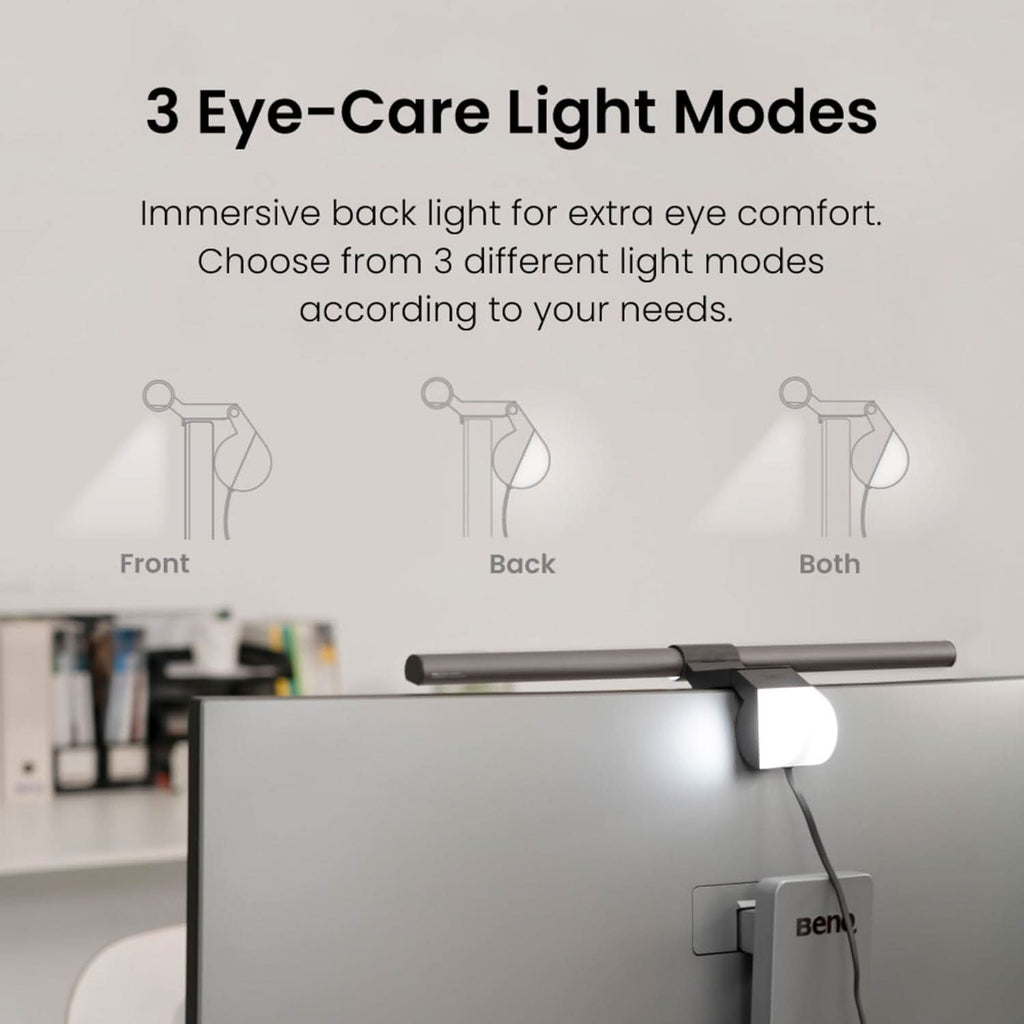 BenQ ScreenBar Halo LED Monitor Light Wireless Controller – TechCure India