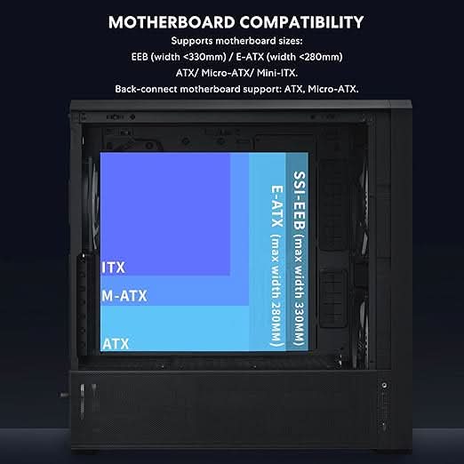 Lian Li LANCOOL 217 INF Infinity Mirror Computer Case – TechCure India