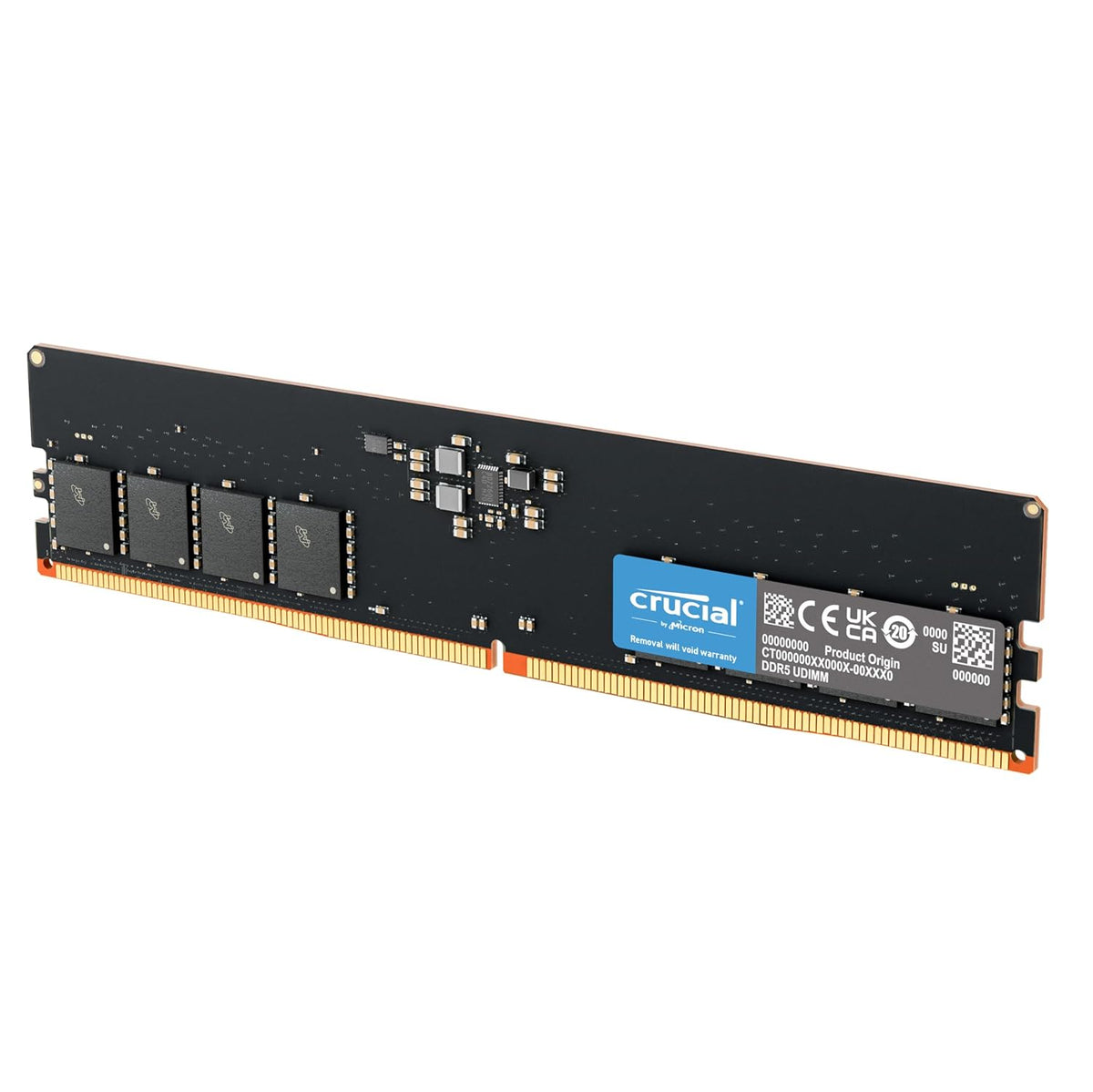 CRUCIAL 16GB DDR5-5600 DESKTOP RAM CL46 CT16G56C46U5 – TechCure India