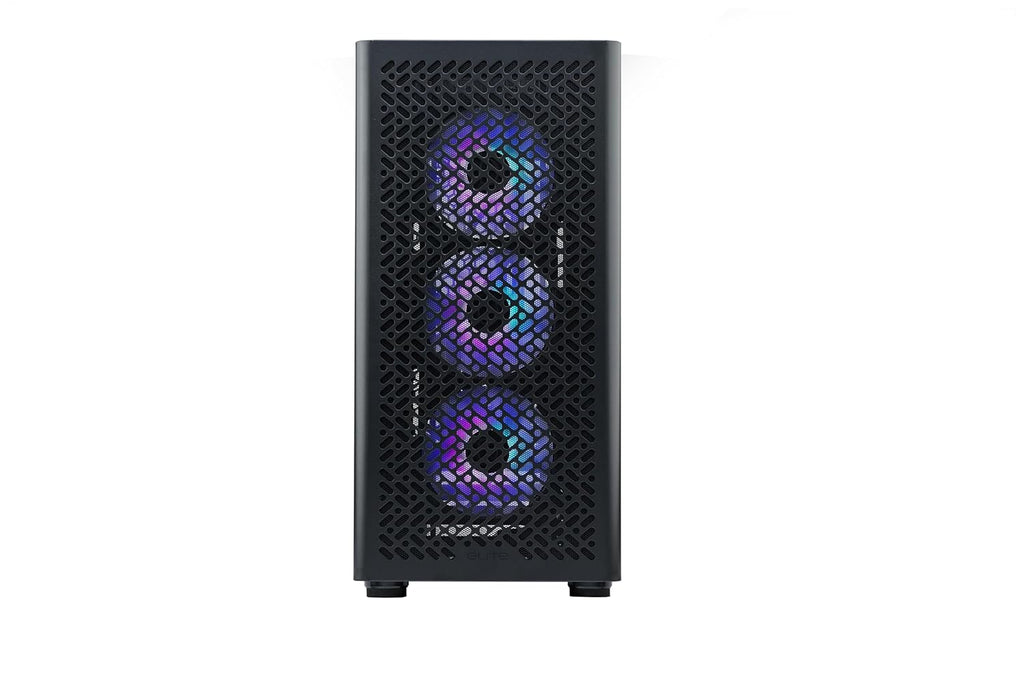COOLER MASTER ELITE 502 COMPUTER CASE ARGB BLACK – TechCure India