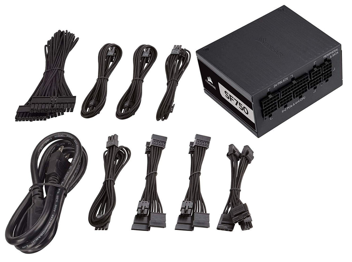 CORSAIR SF750 80+ Platinum Fully Modular Power Supply (750 W) – TechCure India