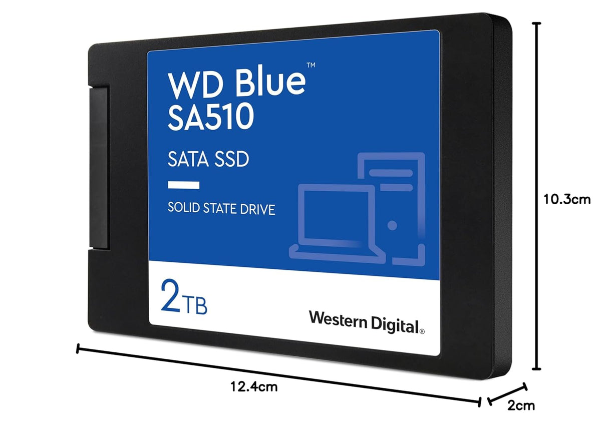 WESTERN DIGITAL BLUE SATA 2TB,(WDS200T3B0A) – TechCure India