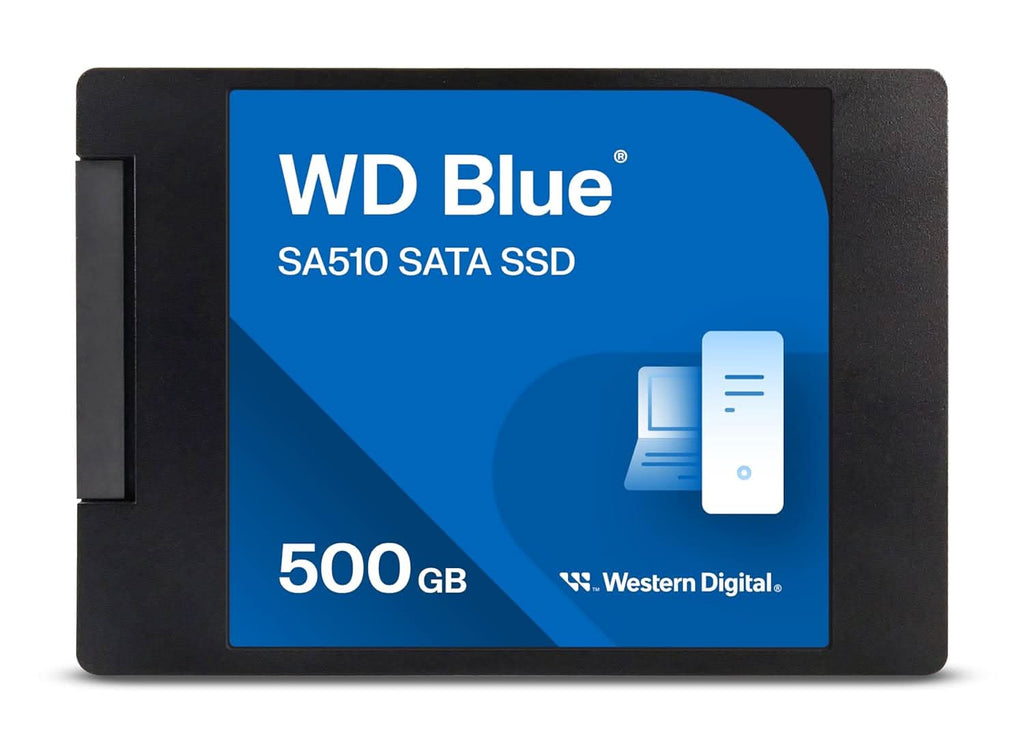 WESTERN DIGITAL BLUE SA510 SATA 500GB, UP TO 560MB/S, 2.5 INCH/7 MM, 5Y WARRANTY, INTERNAL SOLID STATE DRIVE (SSD) (WDS500G3B0A) – TechCure India