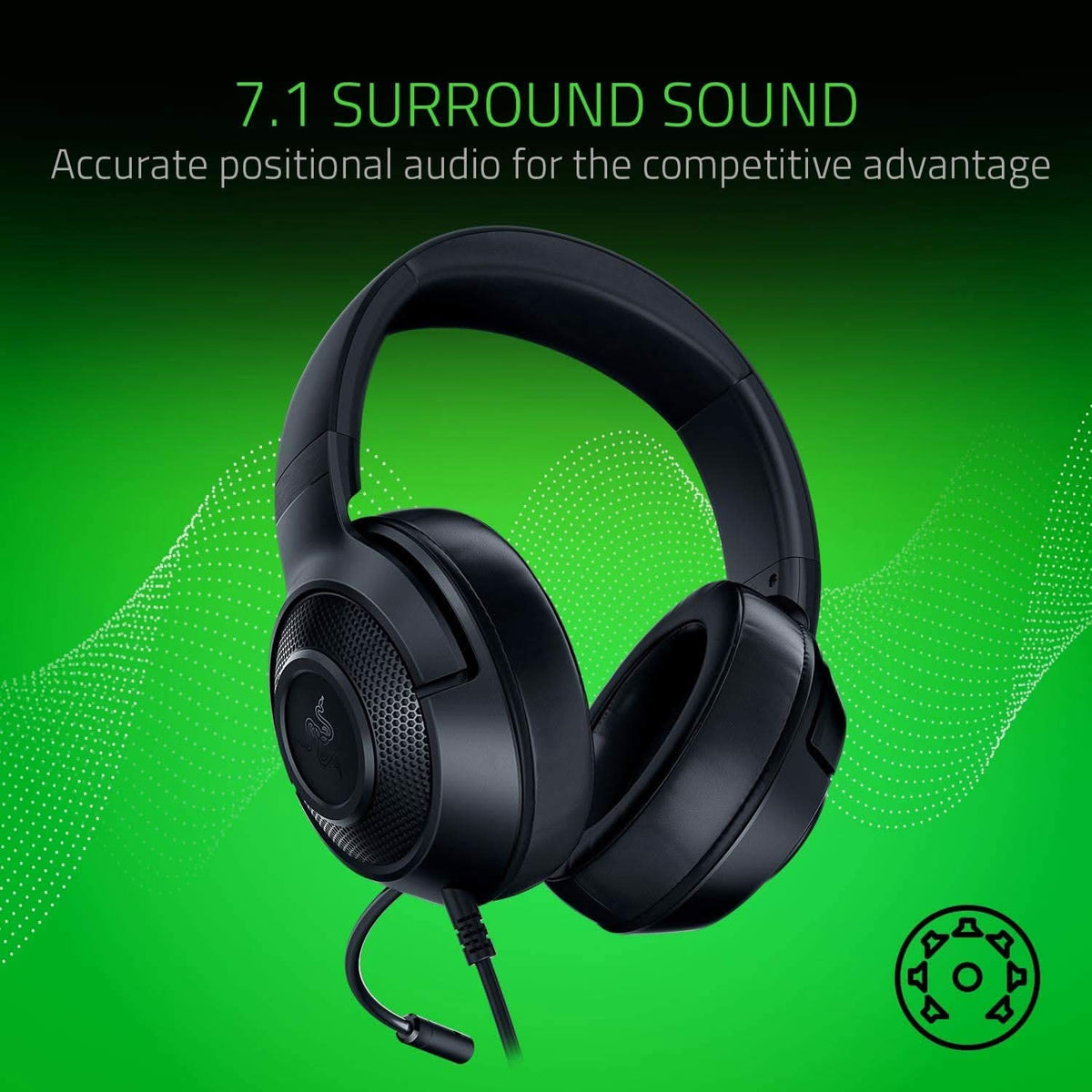 Razer Kraken X Lite Ultralight Gaming Headset RZ04-02950100-R381 – TechCure India