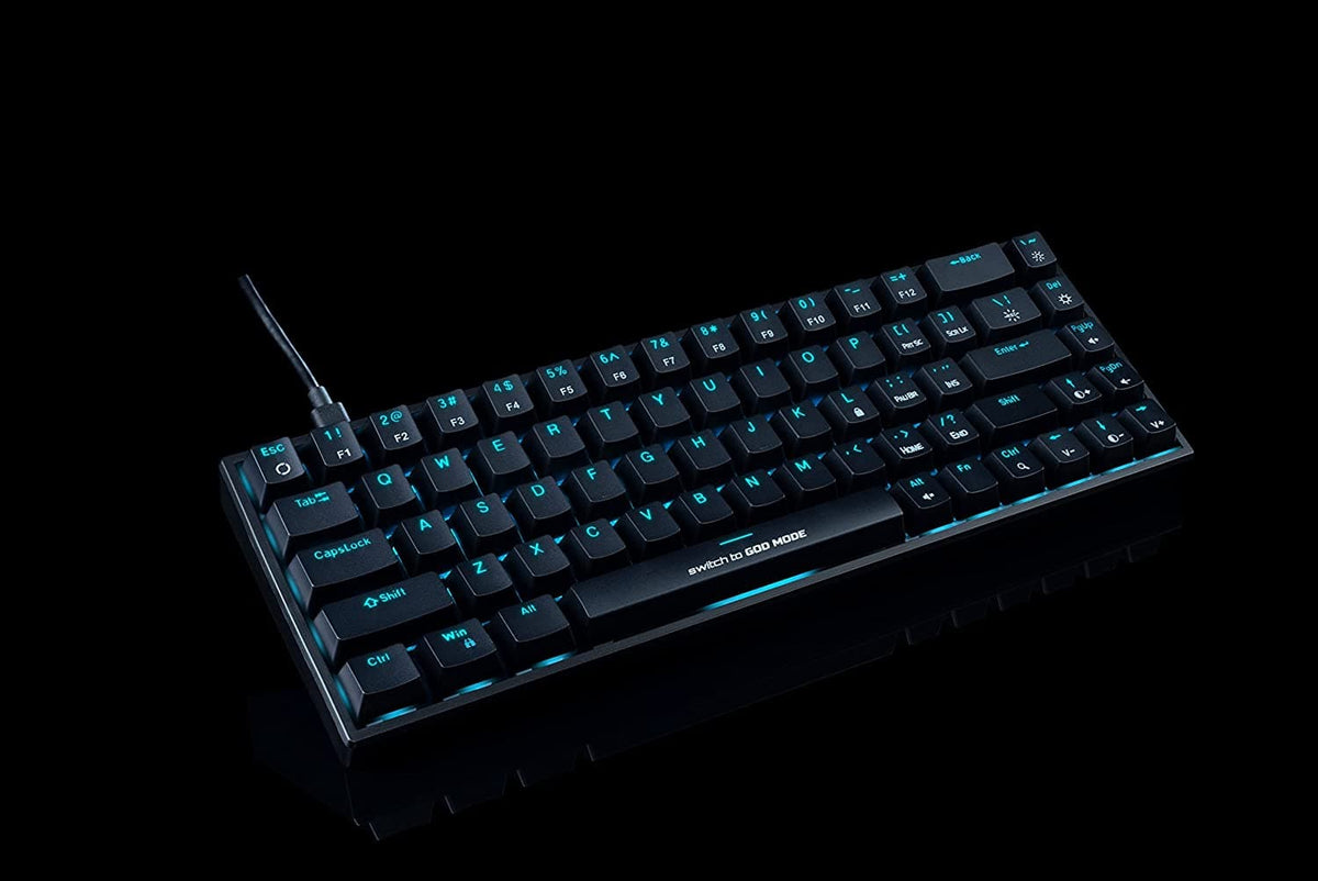 COSMIC BYTE CB-GK-31 Artemis 60% Mechanical Wired Gaming Keyboard ( Black ) ( Outemu Red Switch ) – TechCure India