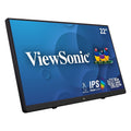 VIEWSONIC TD2230 55.88CM (22") FHD10-POINTTOUCH PORTABLE MONITOR |7H SCRATCH RESISTANT | ADJUSTABLE STAND | DUAL SPEAKER | EYE CARE | COMFORT VIEWING, FRAMELESS HDMI | DP | VGA | USB 3.2 – TechCure India