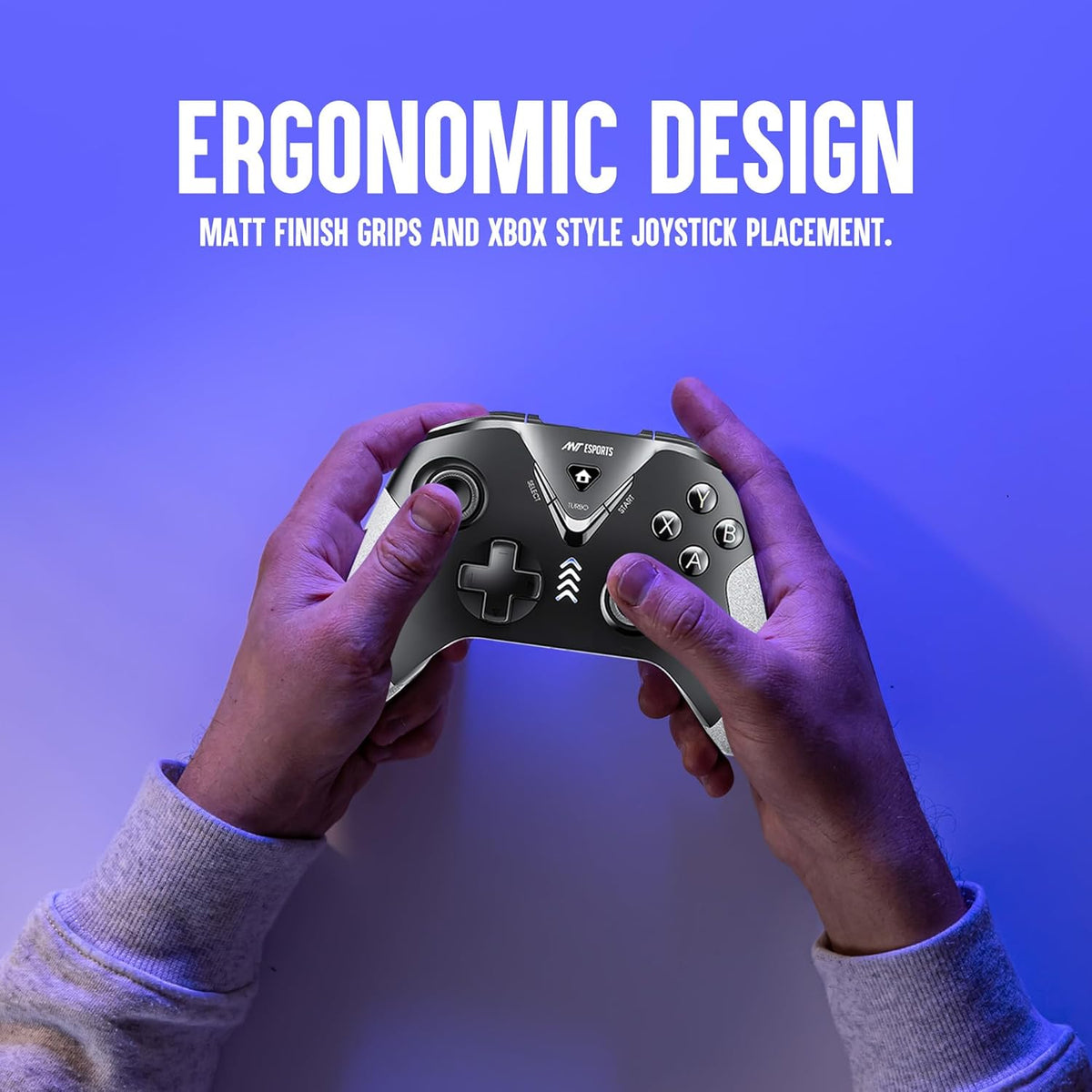 ANT ESPORTS GP365 PRO WIRELESS GAMEPAD BLACK – TechCure India