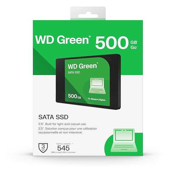 Western Digital WD Green SATA 500GB WDS500G5G0A-00CPTO – TechCure India