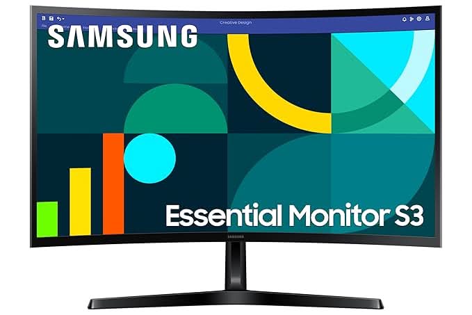 Samsung 27 Inch Game Mode, EyeSaver Mode FHD Curved Monitor – TechCure India