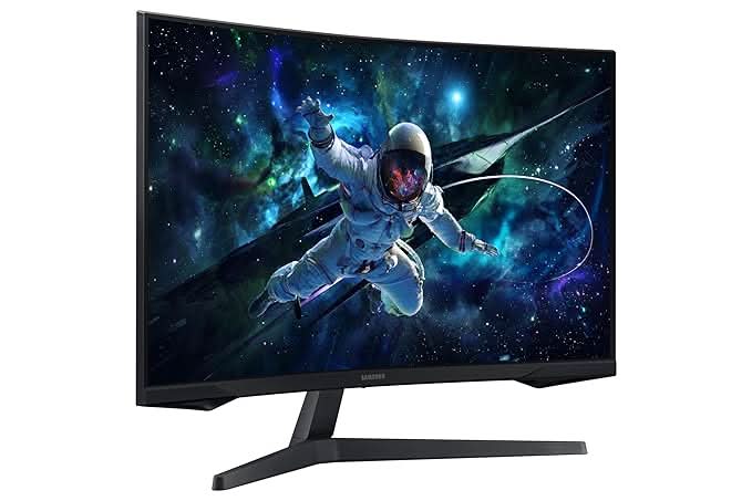 Samsung 32 Inch Odyssey G5 2K Curved Gaming Monitor LS32CG550EWXXL – TechCure India