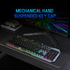 AULA F2023 Full Size Membrane Wired Gaming Keyboard ( Black ) ( F2023 ) - 5