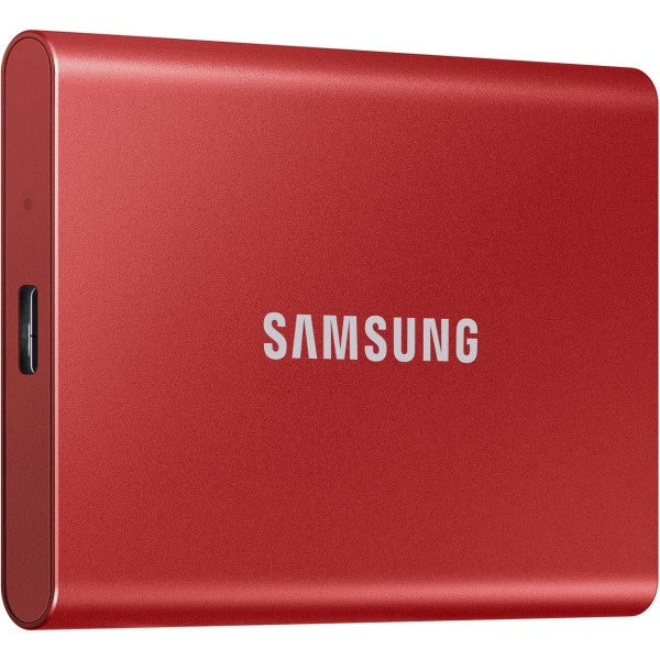 Samsung T7 2TB Portable SSD (Red) – TechCure India