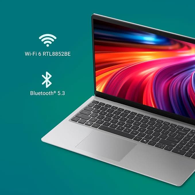 Dell 15 DC15260 15.6 Inch FHD Laptop, Intel Core Ultra 7 255H, 16GB RAM, 512GB SSD, Windows 11 Home, Microsoft Office 2024, Silver – TechCure India