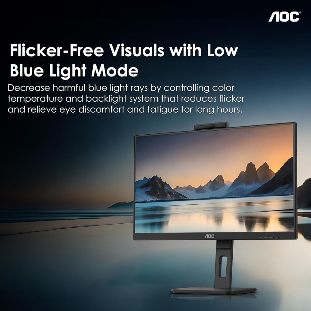 AOC Q27P3CW 27 Inch QHD 75Hz IPS Panel 117% SRGB 4MS AdaptiveSync IPS Gaming Monitor - 2