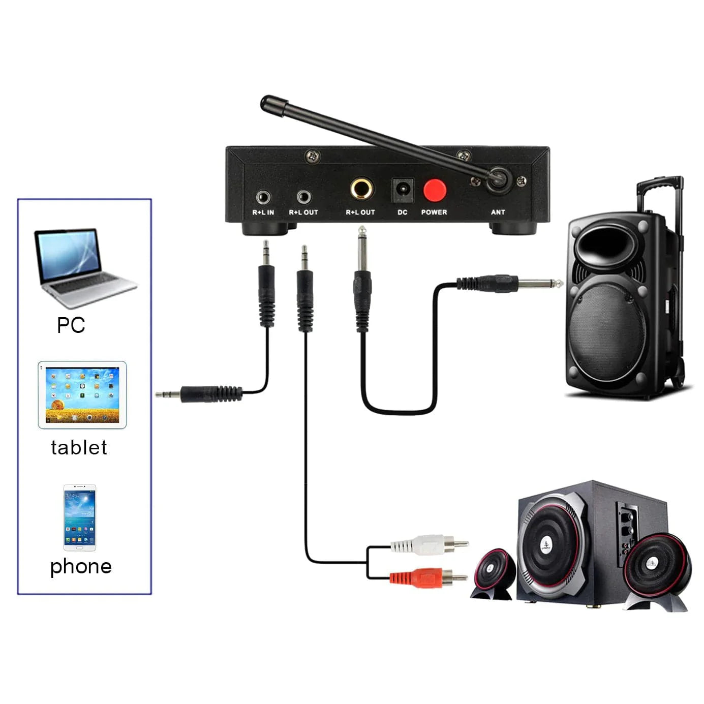 FIFINE K036 Wireless HandHeld Microphone ( Gray ) - 4