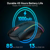 REDRAGON TAIPAN Pro M810 Wired / Wireless Ambidextrous Gaming Mouse ( REDRAGON TAIPAN Pro M810 ) ( 10000DPI / 8 Macro Button ) ( Black ) - 4