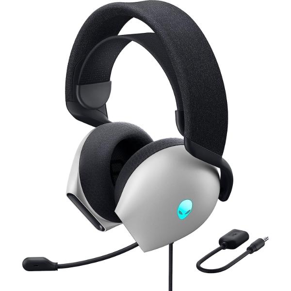 Alienware AW520H Wired Gaming Headset Lunar Light – TechCure India