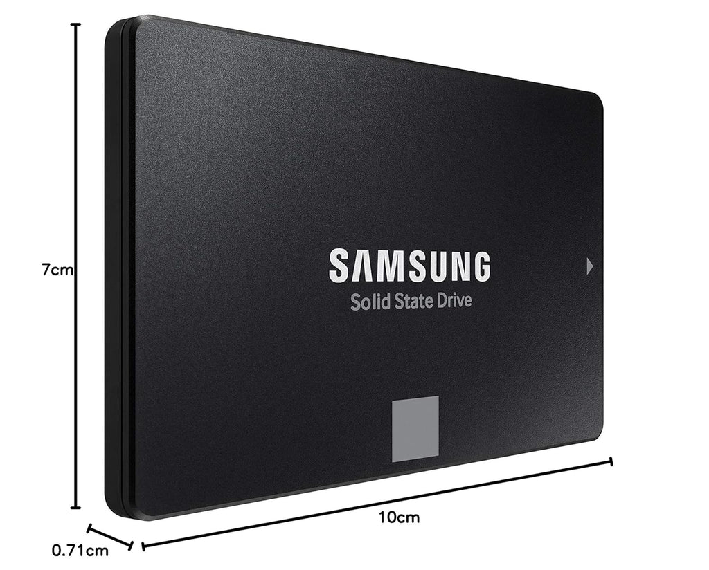 SAMSUNG 870 EVO 2TB SATA 6.35 CM (2.5 INCH) INTERNAL SOLID STATE DRIVE (SSD) MZ-77E2T0BW – TechCure India
