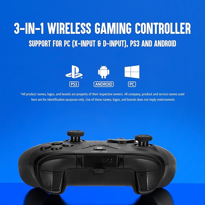 ANT ESPORTS GP365 PRO WIRELESS GAMEPAD BLACK – TechCure India