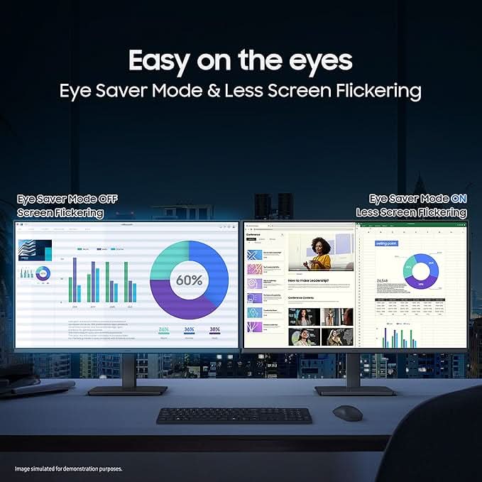 Samsung 27 Inch IPS Panel FHD S3 Flat Monitor – TechCure India