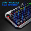 AULA F2023 Full Size Membrane Wired Gaming Keyboard ( Black ) ( F2023 ) - 2