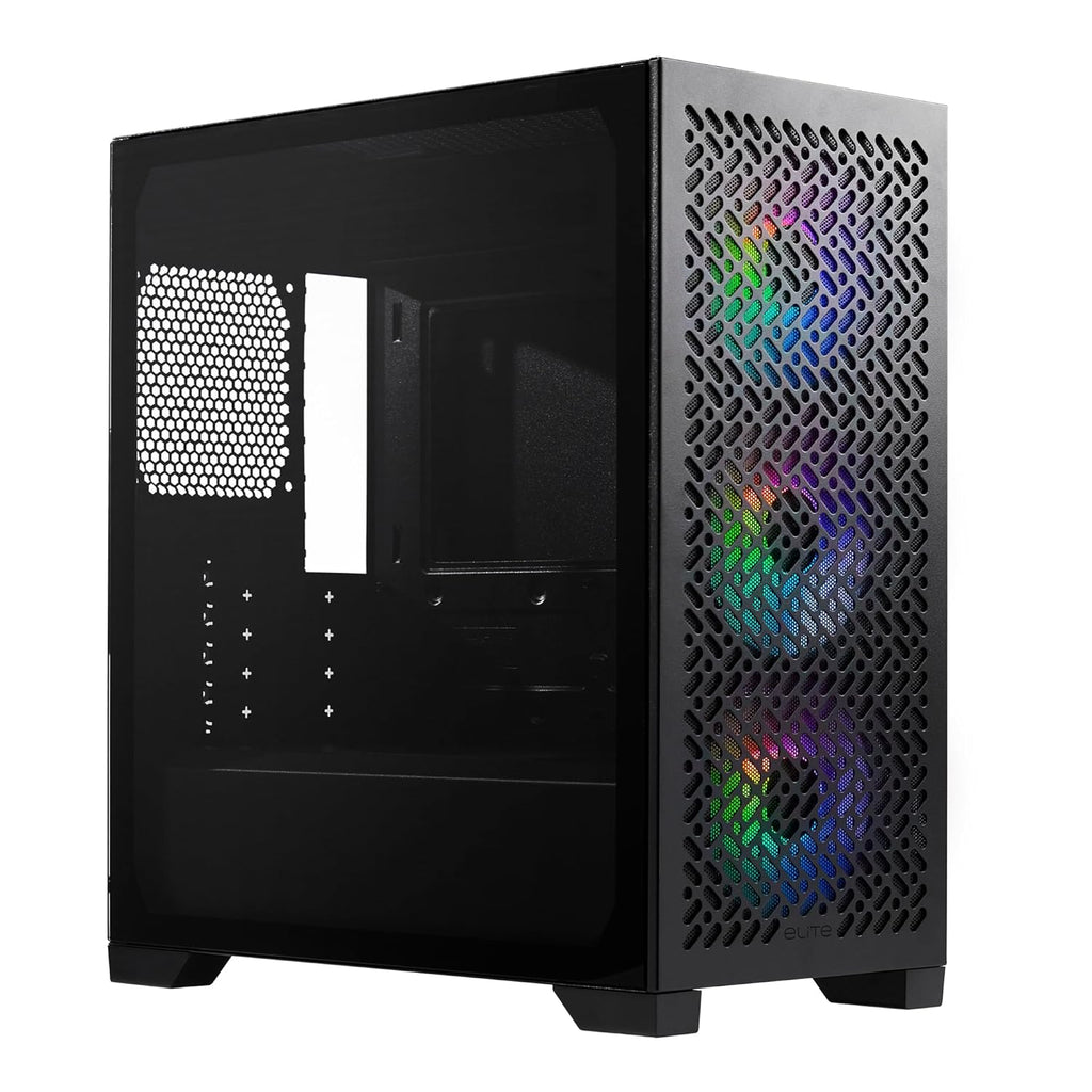 COOLER MASTER ELITE 302 MICRO-ATX BLACK CABINET – TechCure India